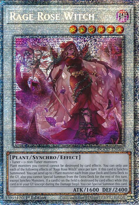 Rage Rose Witch (Starlight Rare) card image