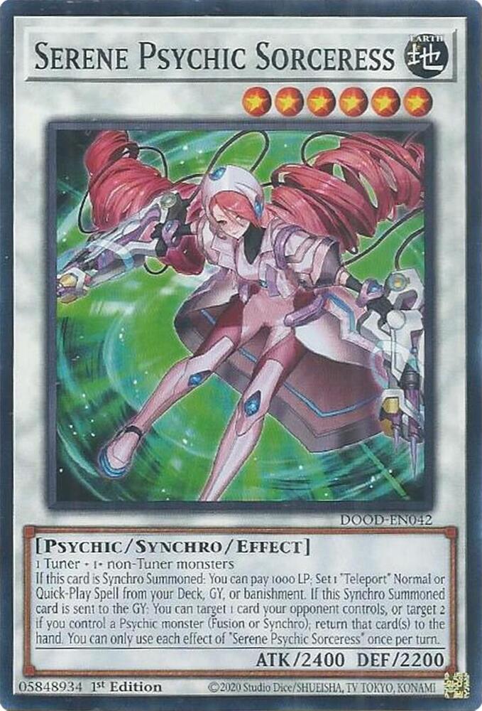 Serene Psychic Sorceress card image