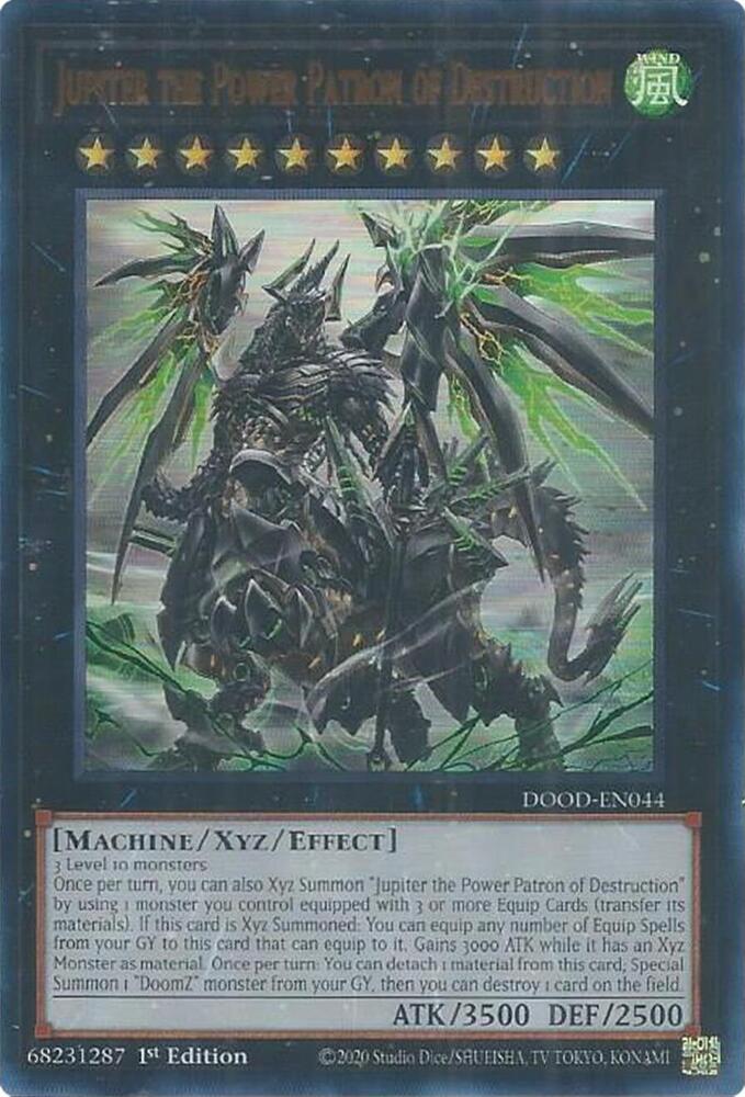 Jupiter the Power Patron of Destruction card image
