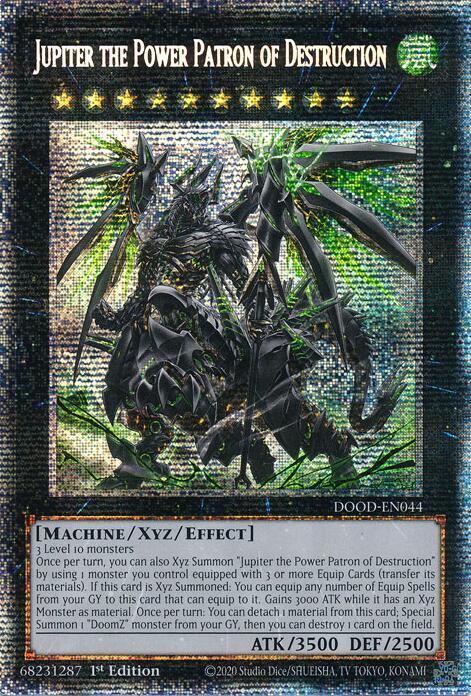 Jupiter the Power Patron of Destruction (Starlight Rare) card image