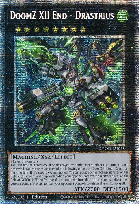 DoomZ XII End - Drastrius (Starlight Rare) card image