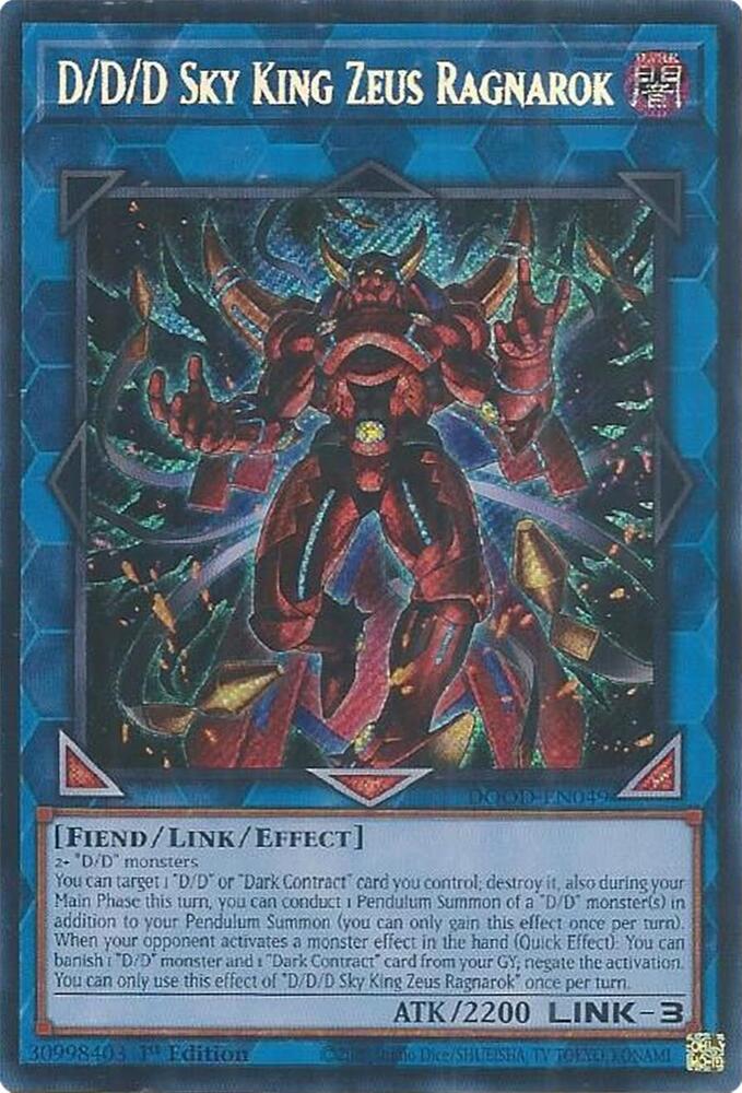 D/D/D Sky King Zeus Ragnarok card image