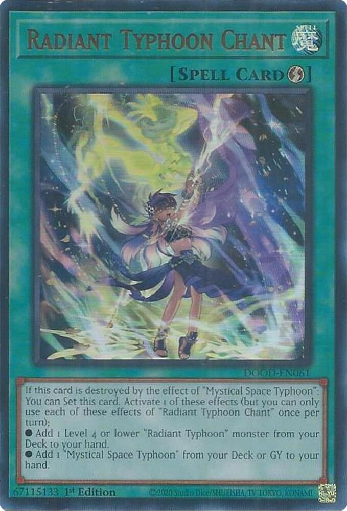 Radiant Typhoon Chant card image
