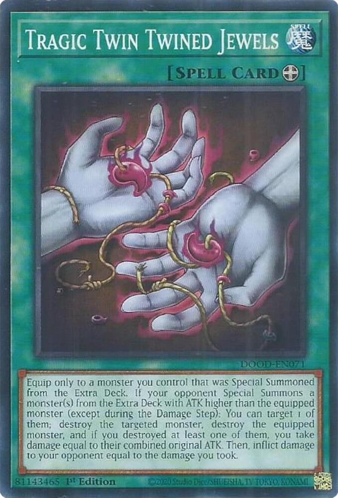 Tragic Twin Twined Jewels card image