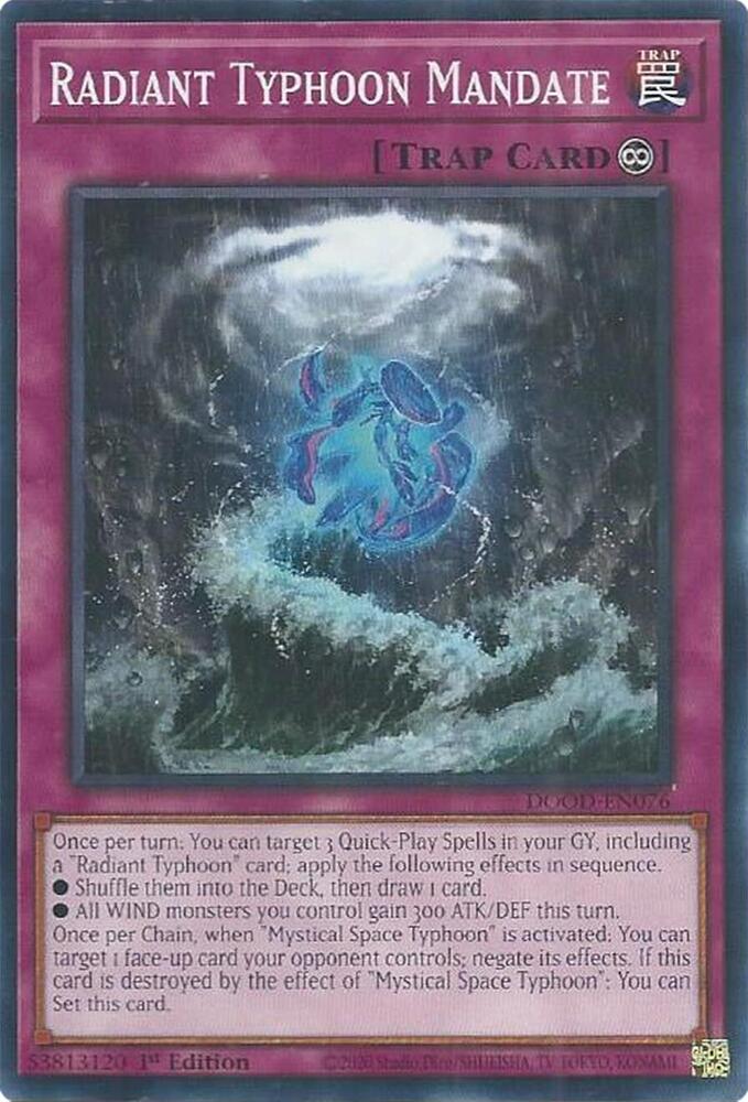 Radiant Typhoon Mandate card image