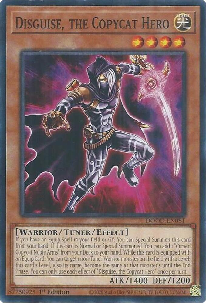 Disguise, the Copycat Hero card image