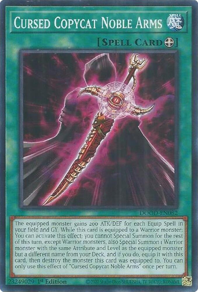 Cursed Copycat Noble Arms card image