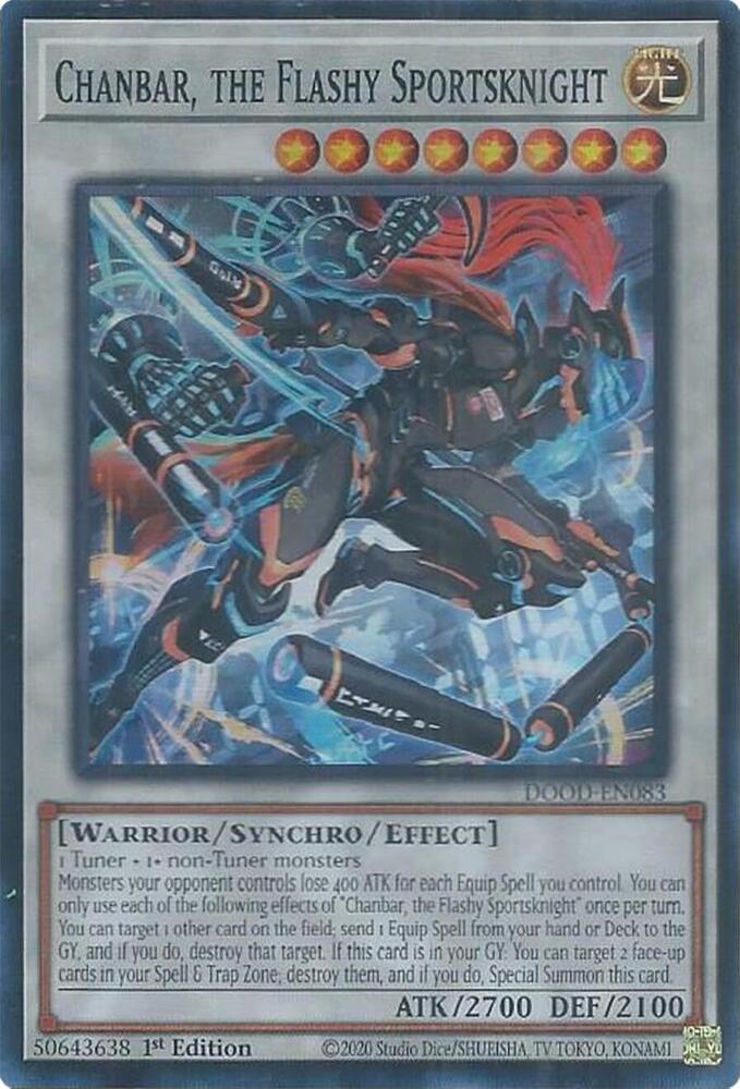 Chanbar, the Flashy Sportsknight card image