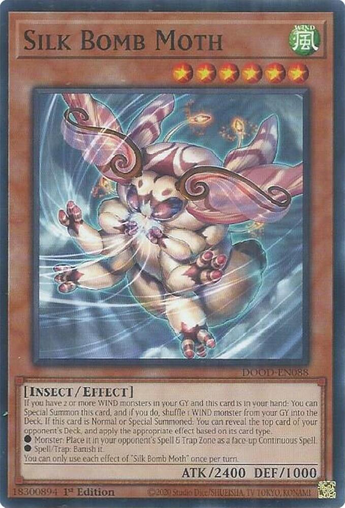 Silk Bomb Moth card image