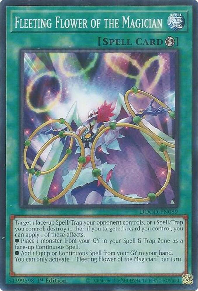 Fleeting Flower of the Magician card image