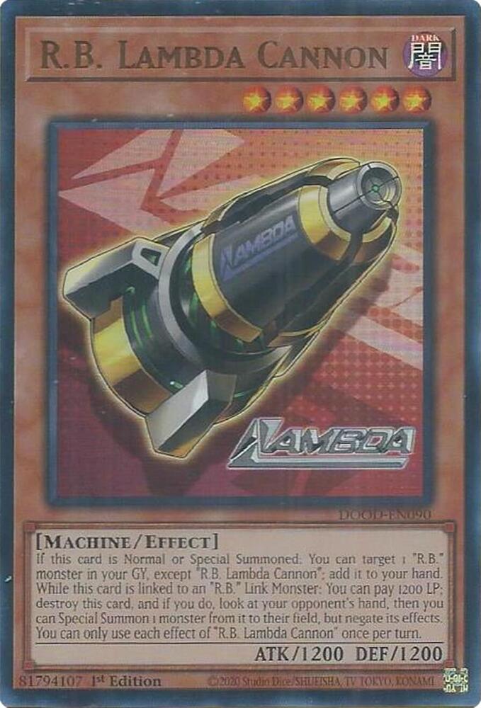 R.B. Lambda Cannon card image