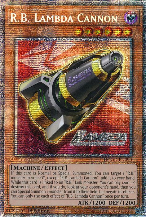 R.B. Lambda Cannon (Starlight Rare) card image