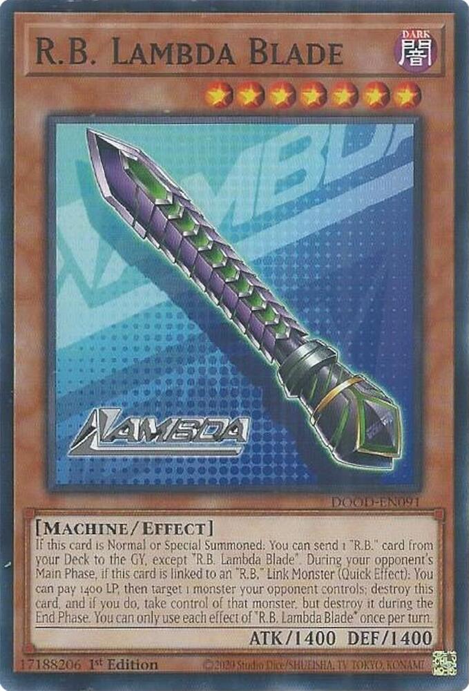 R.B. Lambda Blade card image