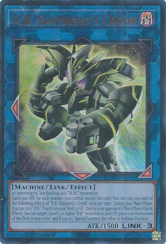 R.B. Shepherd's Crook card image
