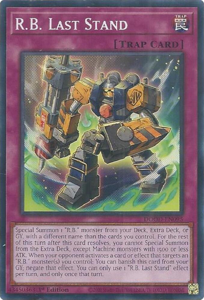 R.B. Last Stand card image