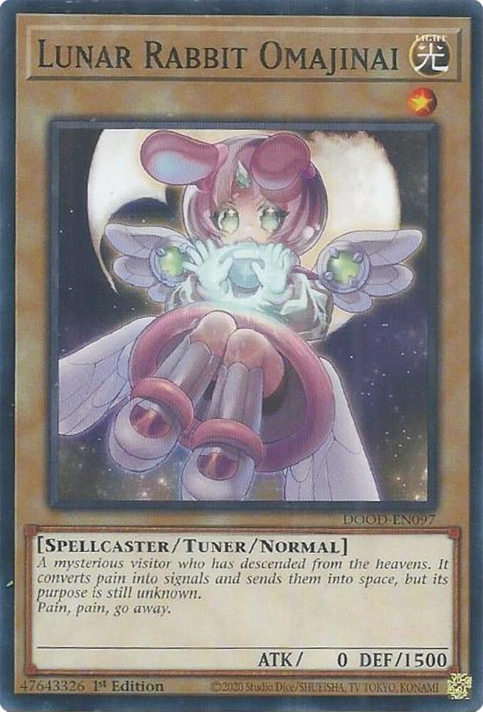 Lunar Rabbit Omajinai card image