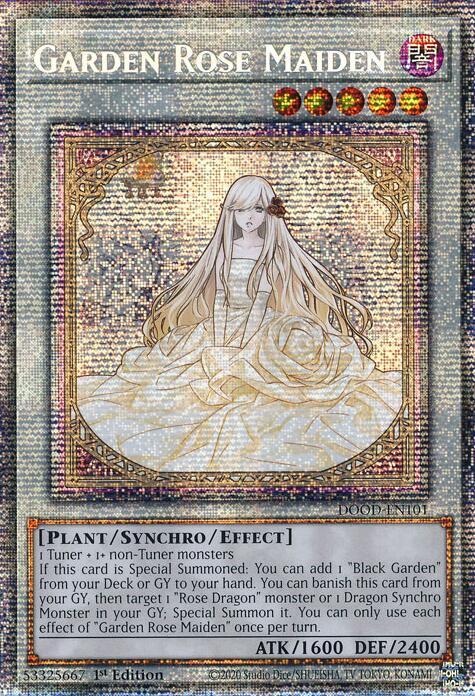Garden Rose Maiden card image