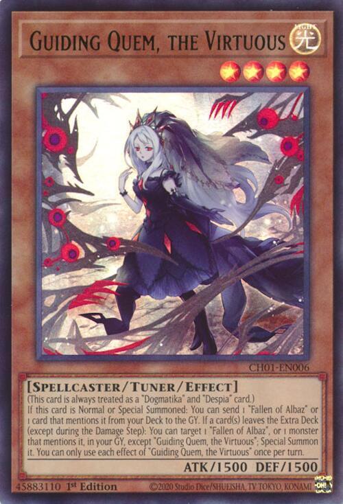 Guiding Quem, the Virtuous card image
