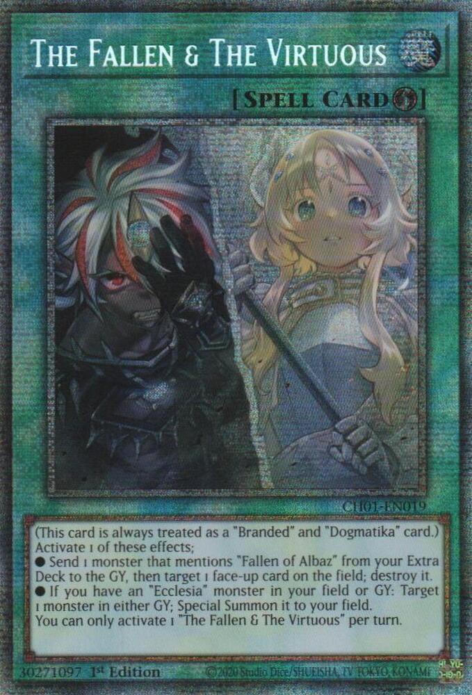 The Fallen & The Virtuous (Starlight Rare) card image