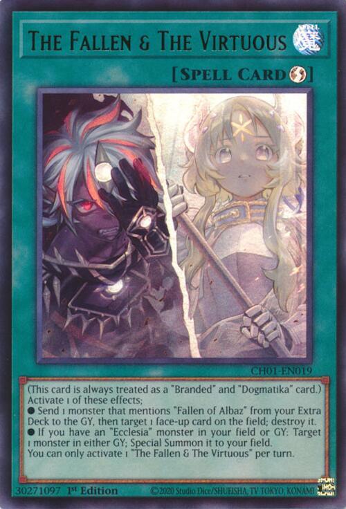 The Fallen & The Virtuous card image