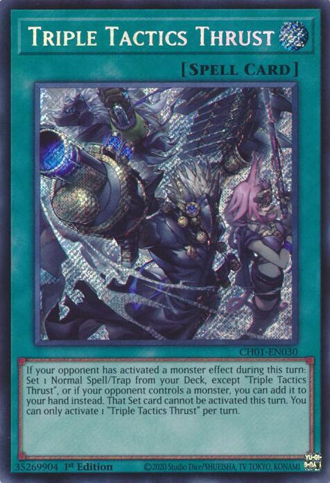 Triple Tactics Thrust (Secret Rare) card image