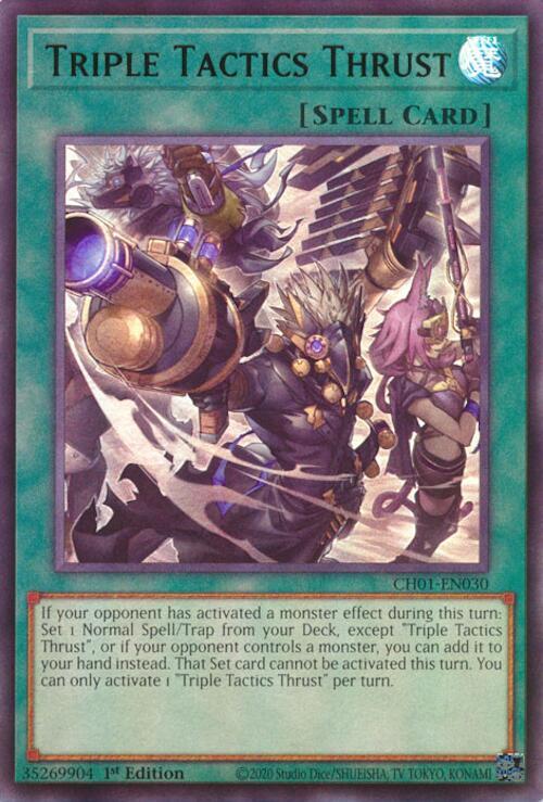 Triple Tactics Thrust card image