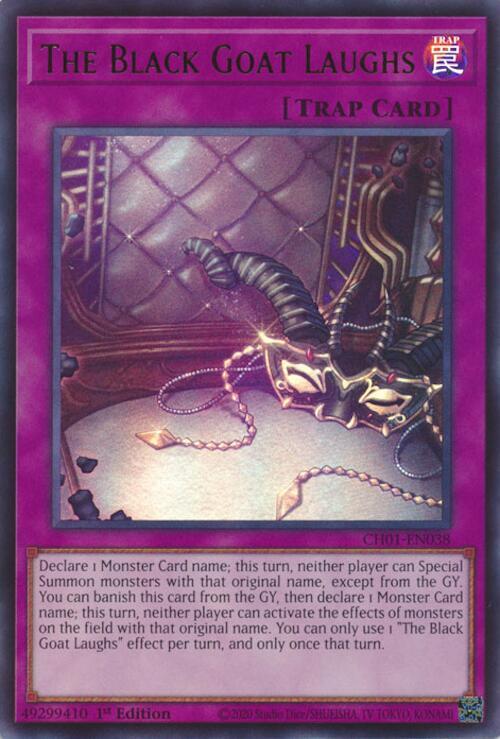 The Black Goat Laughs card image