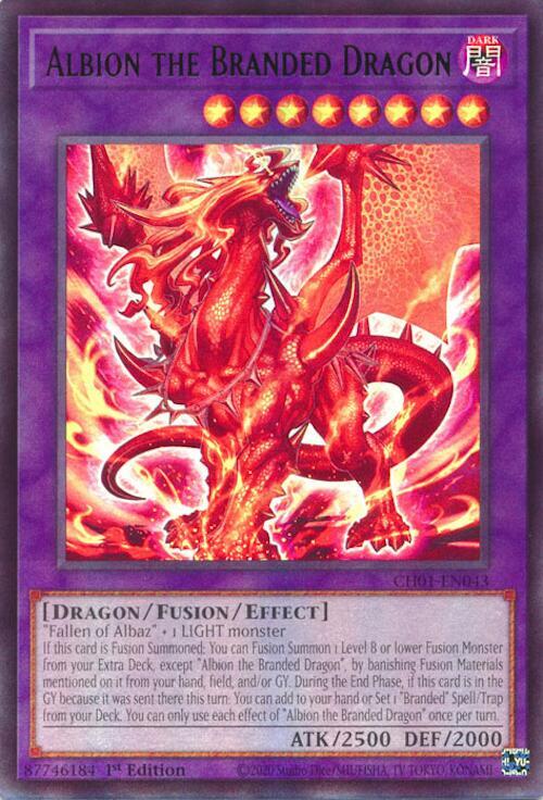 Albion the Branded Dragon card image
