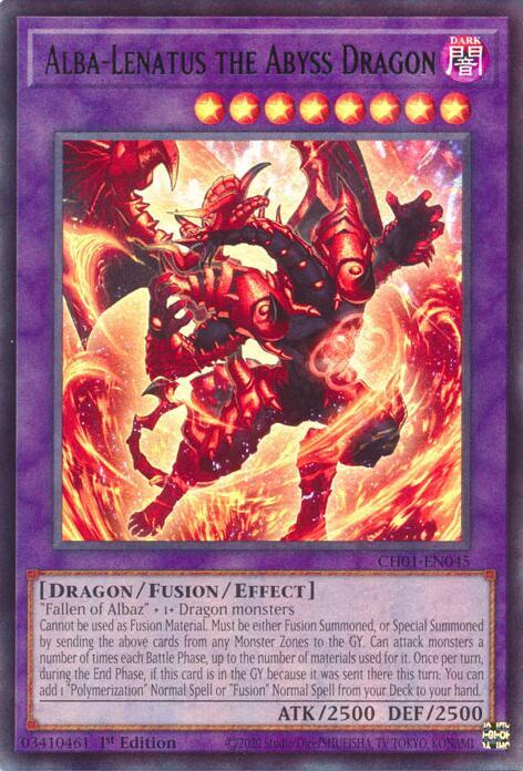 Alba-Lenatus the Abyss Dragon card image