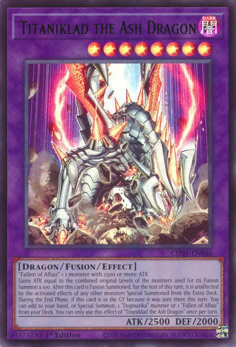 Titaniklad the Ash Dragon card image
