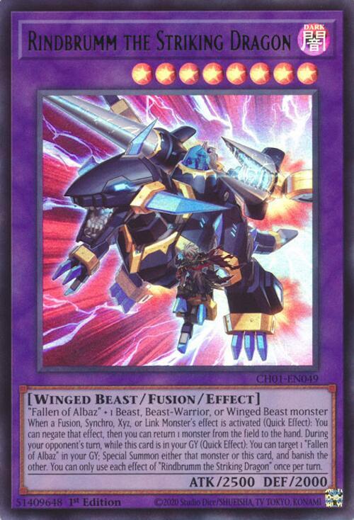 Rindbrumm the Striking Dragon card image