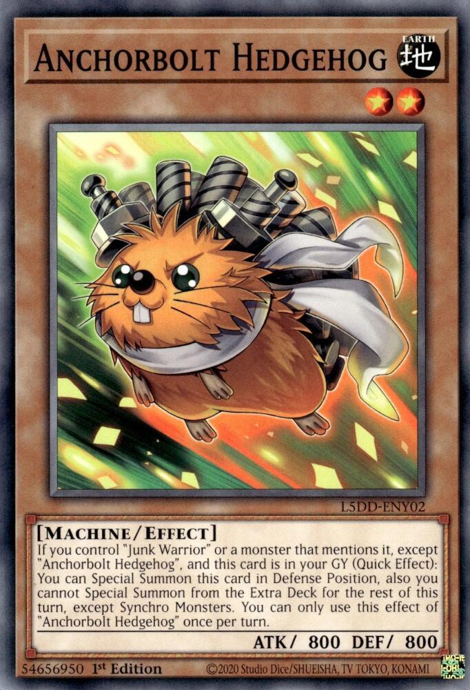 Anchorbolt Hedgehog card image