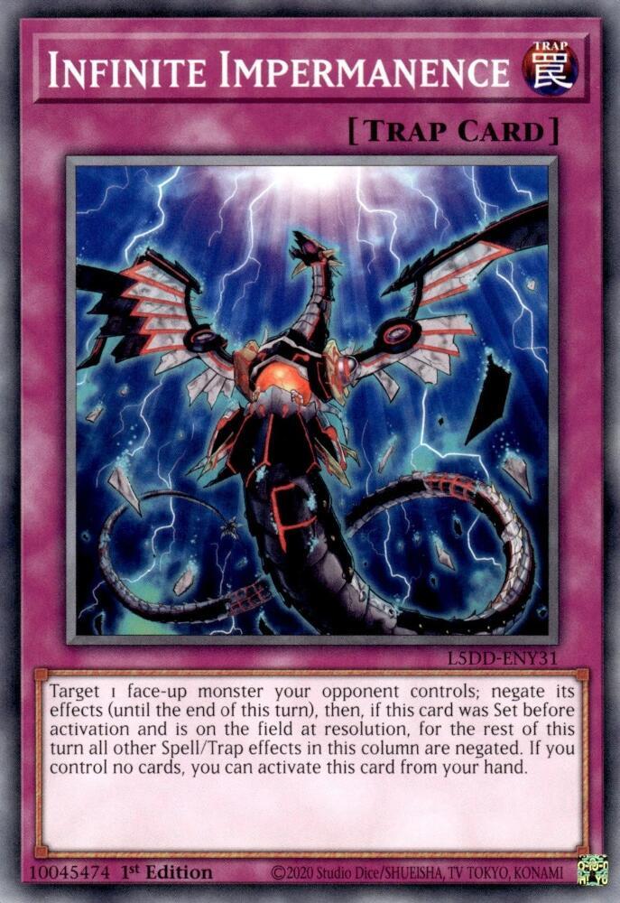Infinite Impermanence (L5DD-ENY31) card image