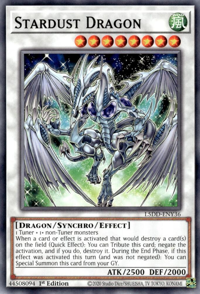 Stardust Dragon (L5DD-ENY36) card image