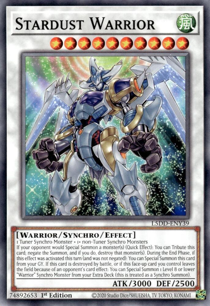 Stardust Warrior card image