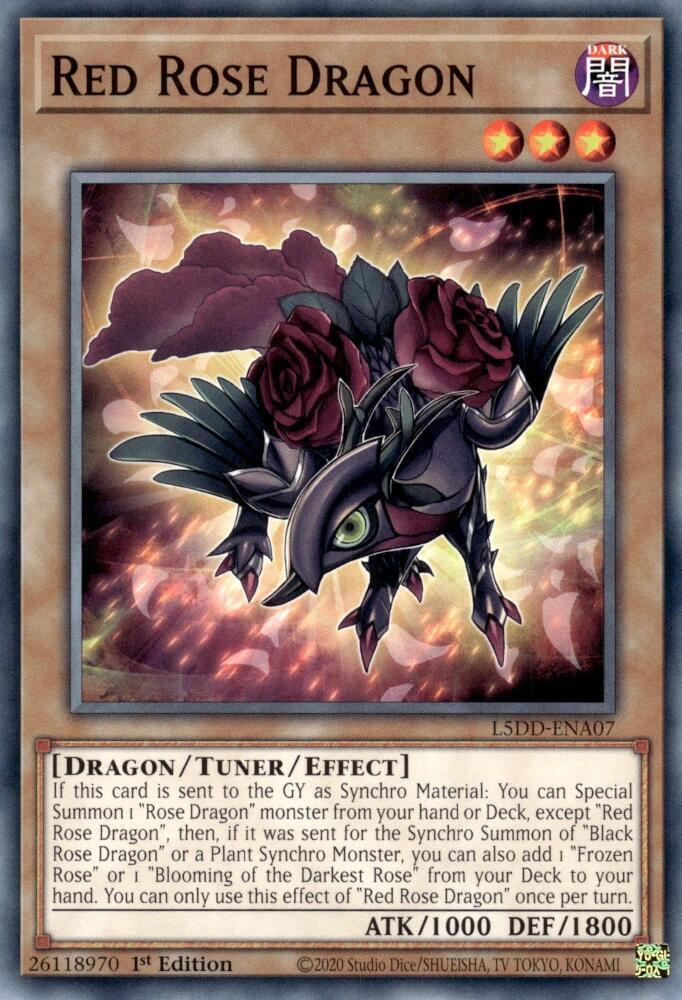 Red Rose Dragon card image