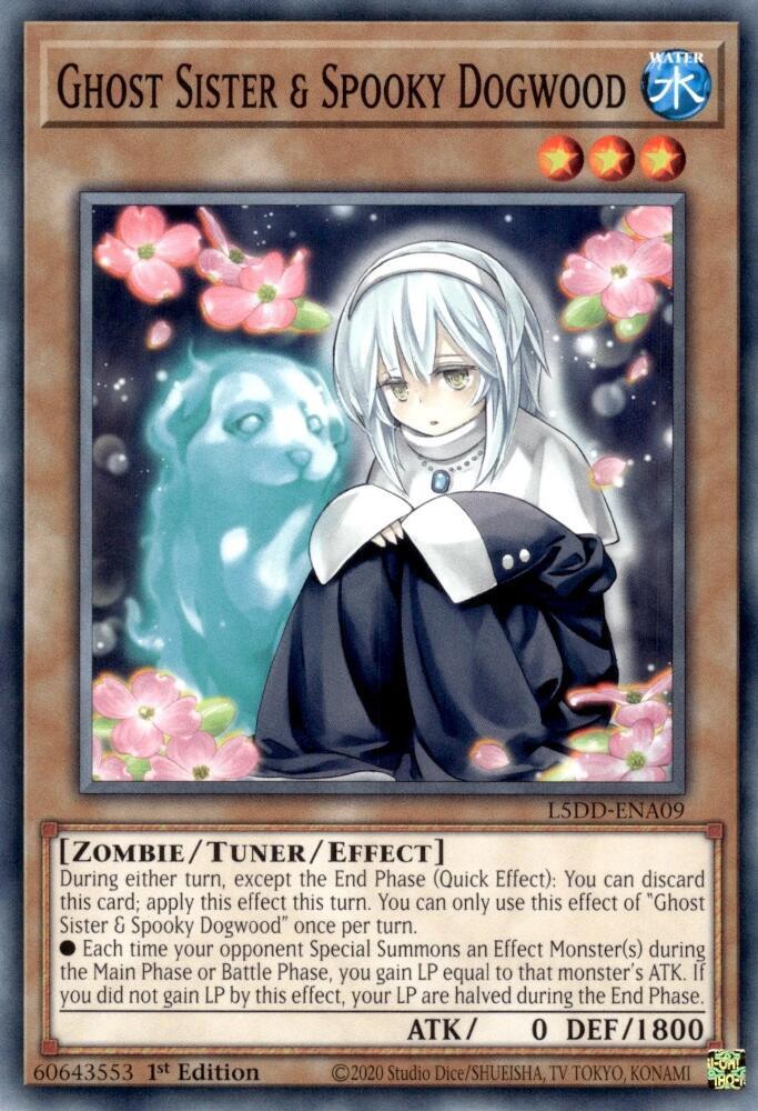 Ghost Sister & Spooky Dogwood card image