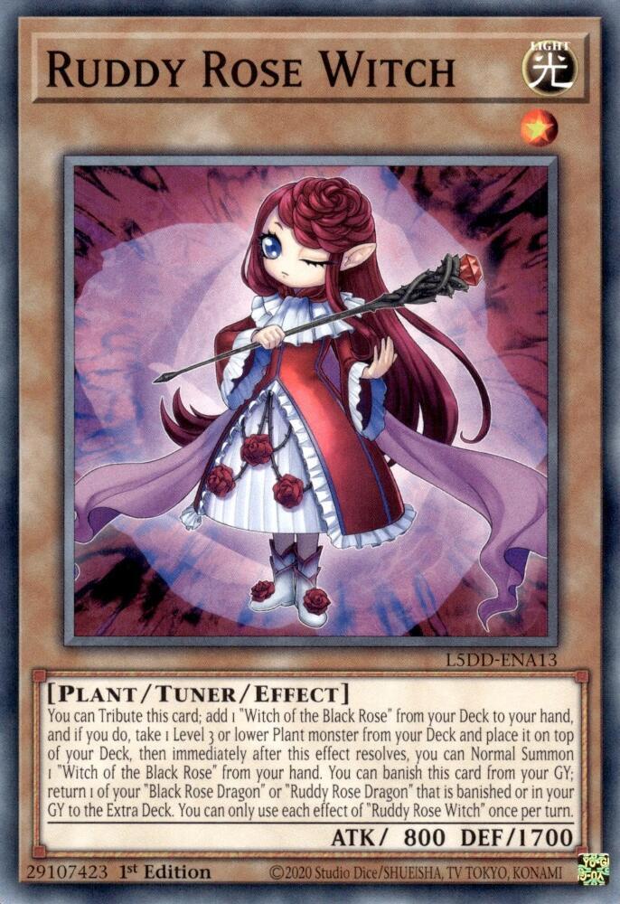 Ruddy Rose Witch card image