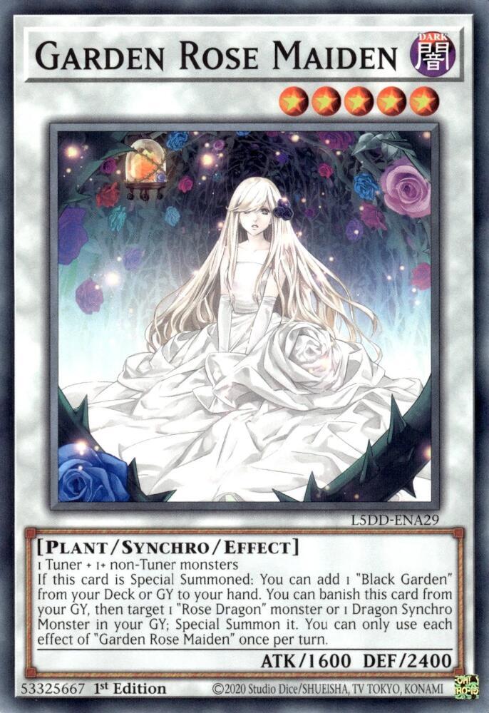 Garden Rose Maiden card image