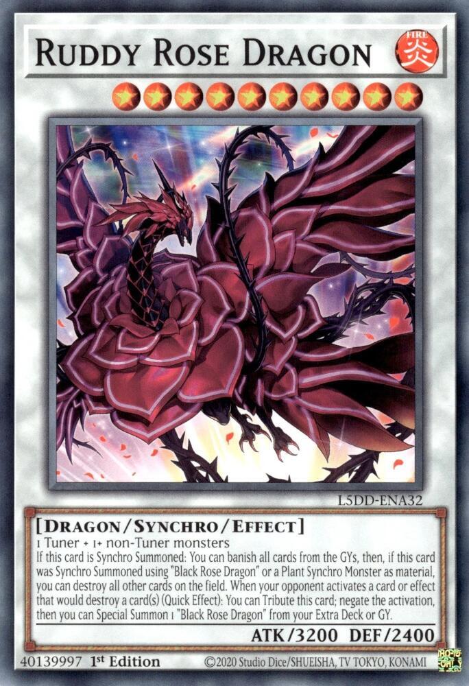 Ruddy Rose Dragon card image