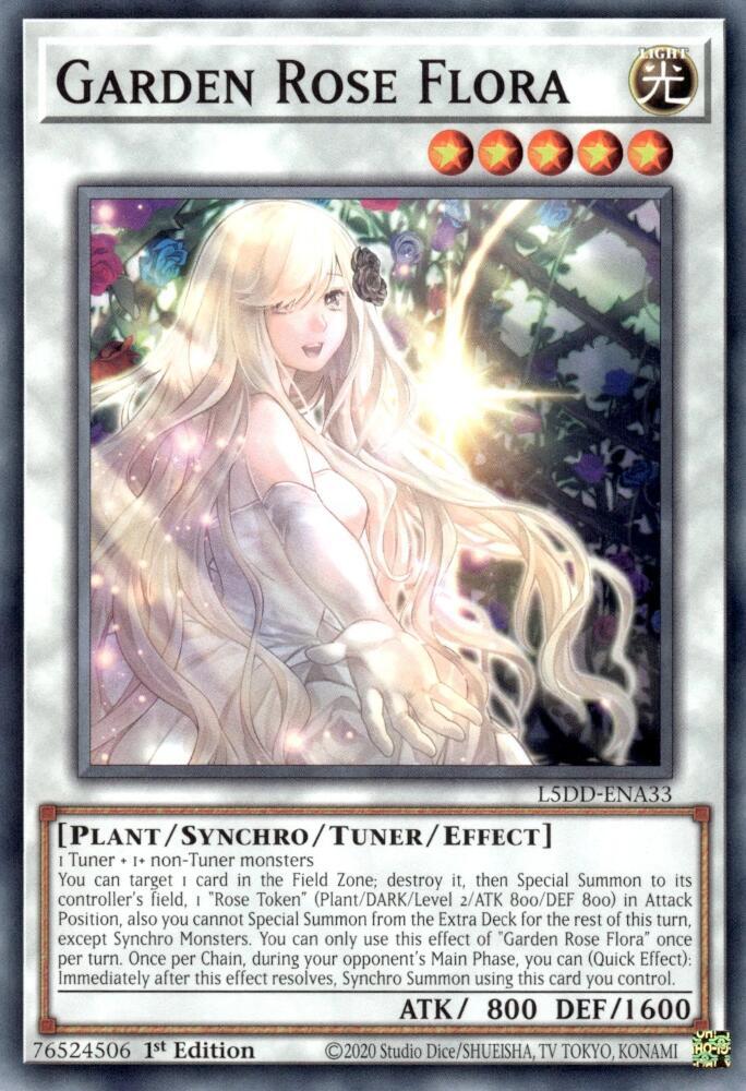 Garden Rose Flora card image