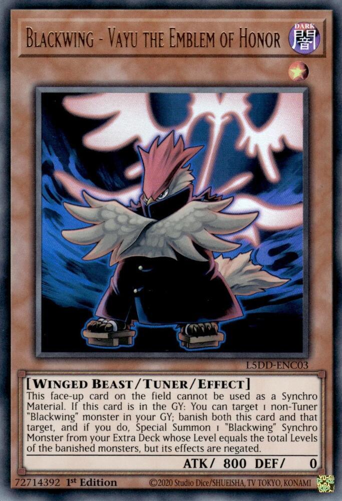 Blackwing - Vayu the Emblem of Honor card image