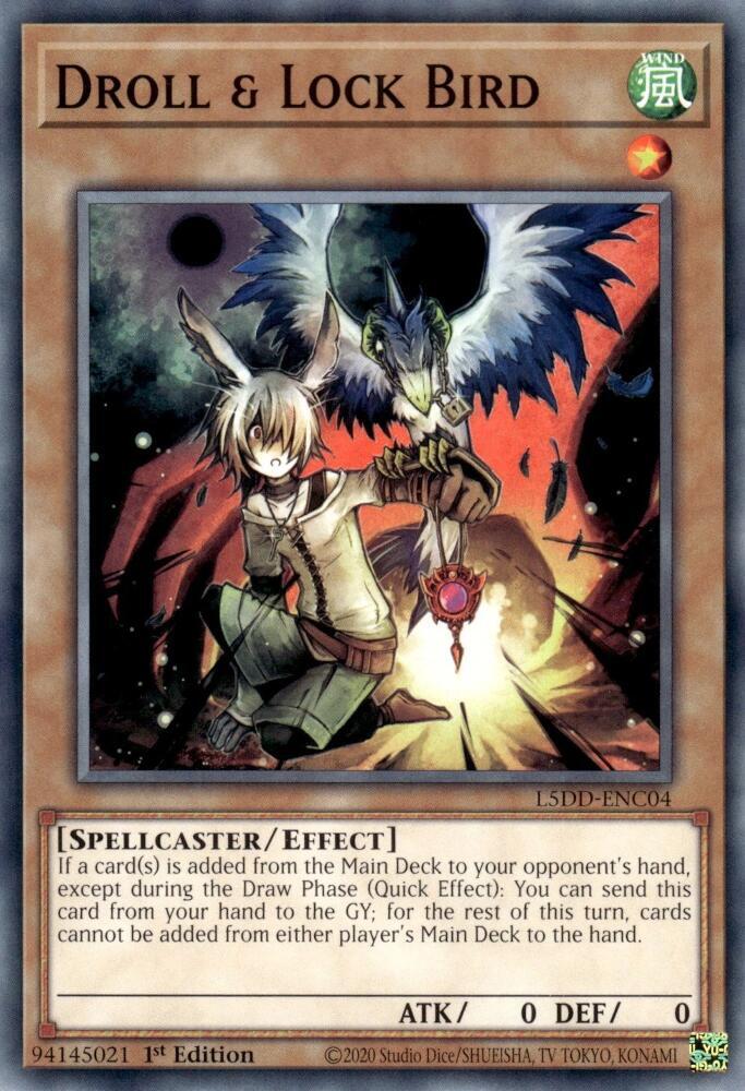 Droll & Lock Bird card image