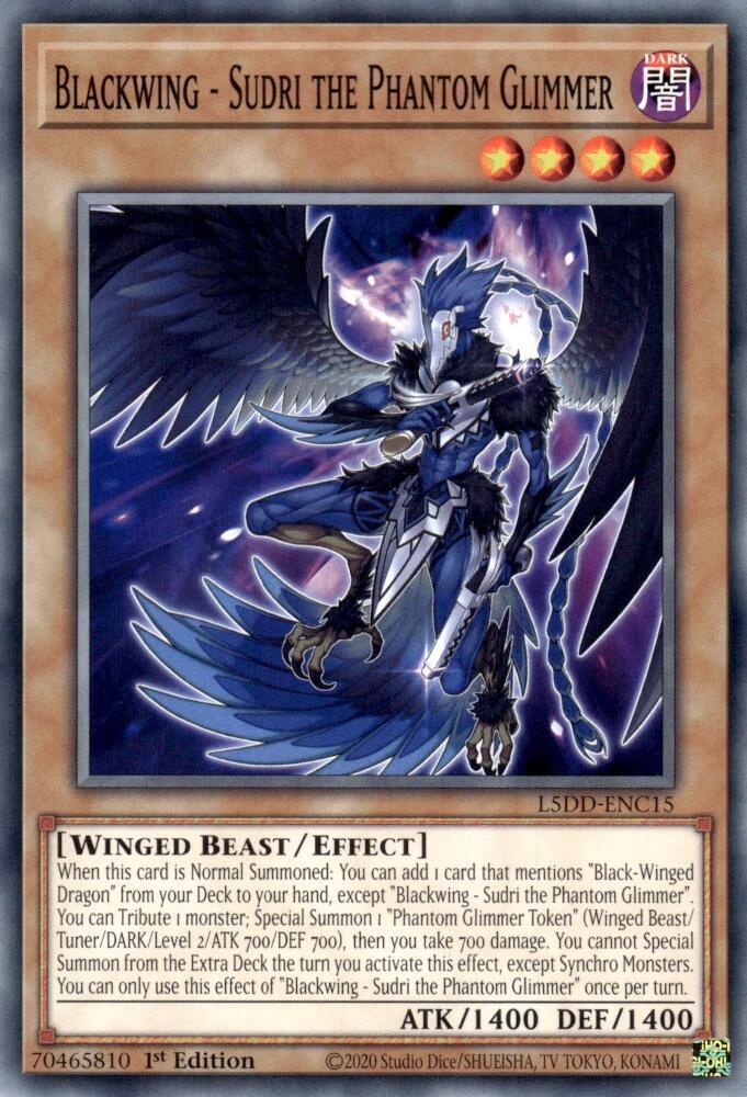 Blackwing - Sudri the Phantom Glimmer card image