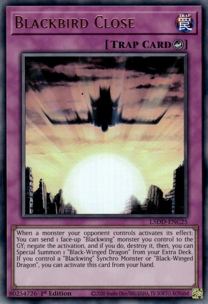 Blackbird Close card image