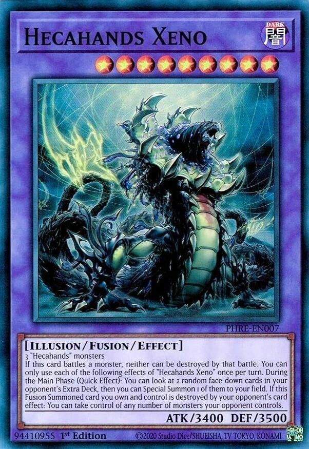 Hecahands Xeno card image