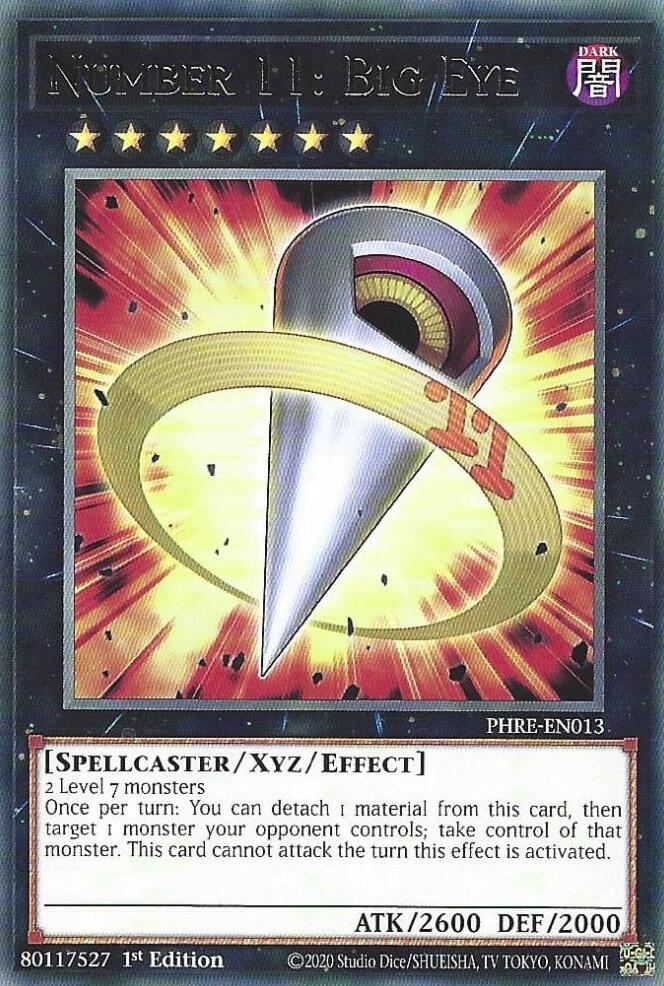 Number 11: Big Eye card image