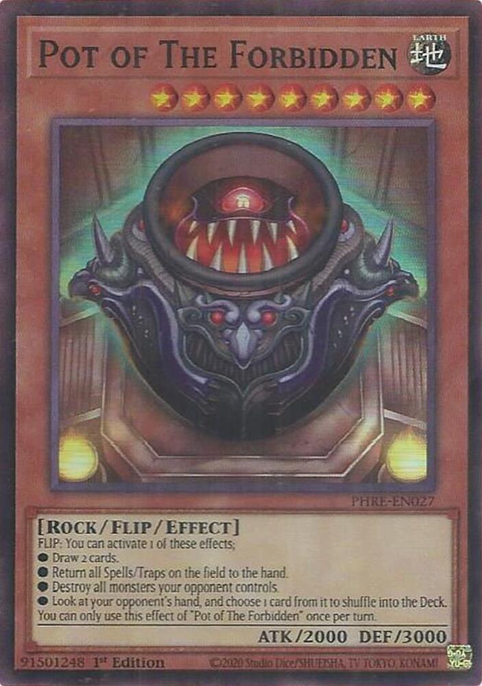 Pot of The Forbidden (Super Rare) card image