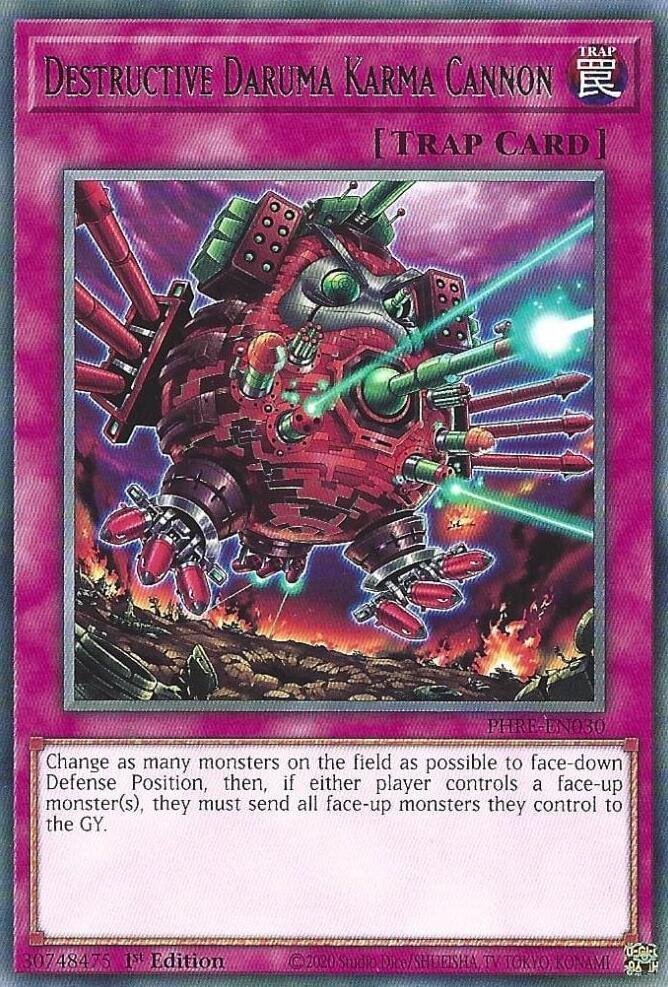 Destructive Daruma Karma Cannon card image