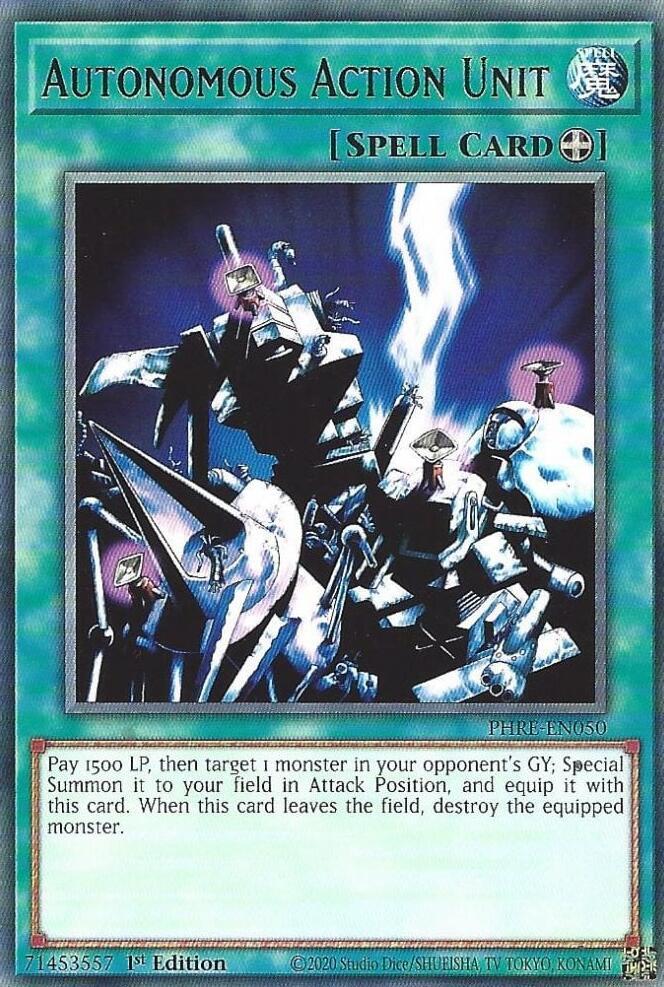 Autonomous Action Unit card image